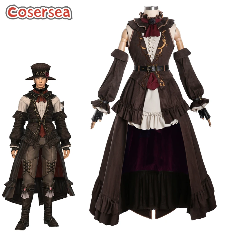 

Cosersea Eden's Promise Healing Косплей Костюм Игра FFXIV Final Fantasy Eden's Promise Healing Платье на Хэллоуин Полный комплект