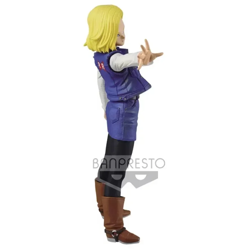 In Voorraad Bandai Originele Echte Dragon Ball Z Match Makers Android 18 Anime Figuur Model Speelgoed Verzamelbare Ornamenten Hoilday Cadeau