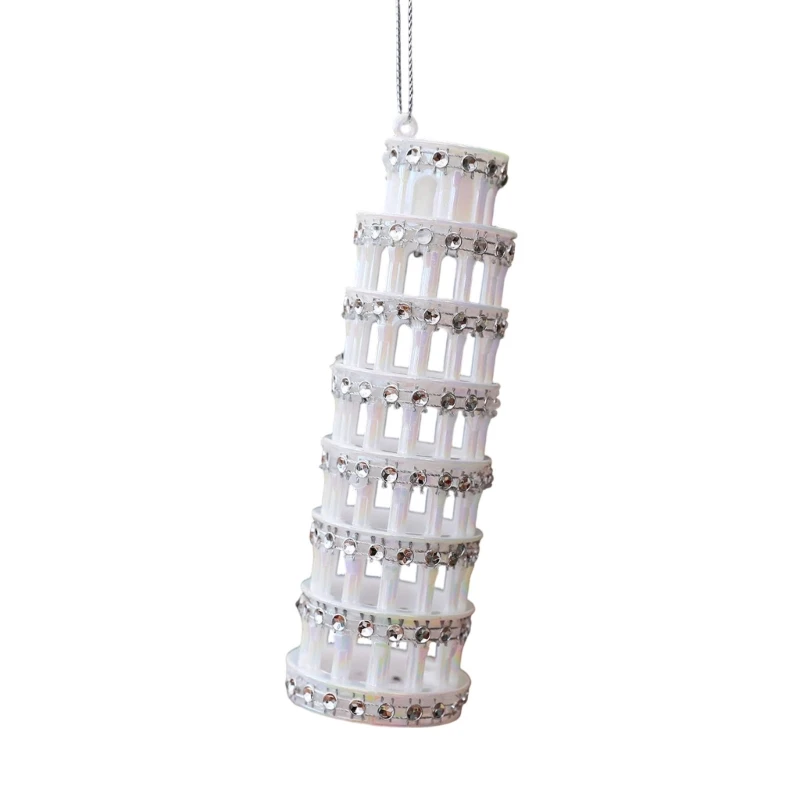 Architectural Christmas Ornament with Polycarbonate Body and Hanging Loop JOMD