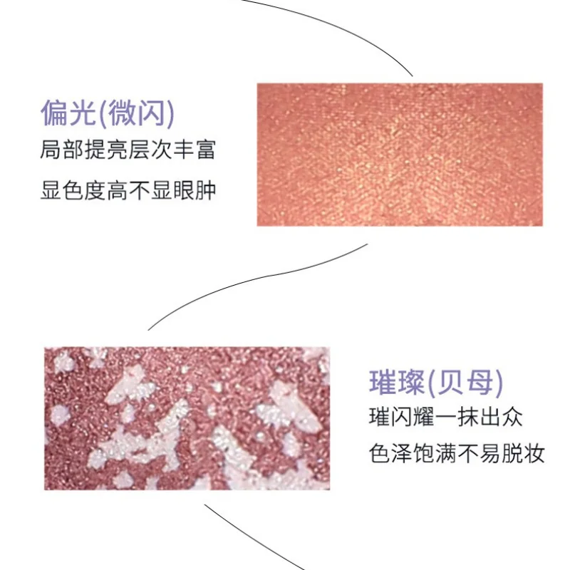 พาเลทท์อายแชโดว์ 9 สี แฟชั่น แต่งตา แมทท์ กลิตเตอร์ ชิมเมอร์ ติดทนนาน กันน้ำ แต่งหน้าโทนนู้ด