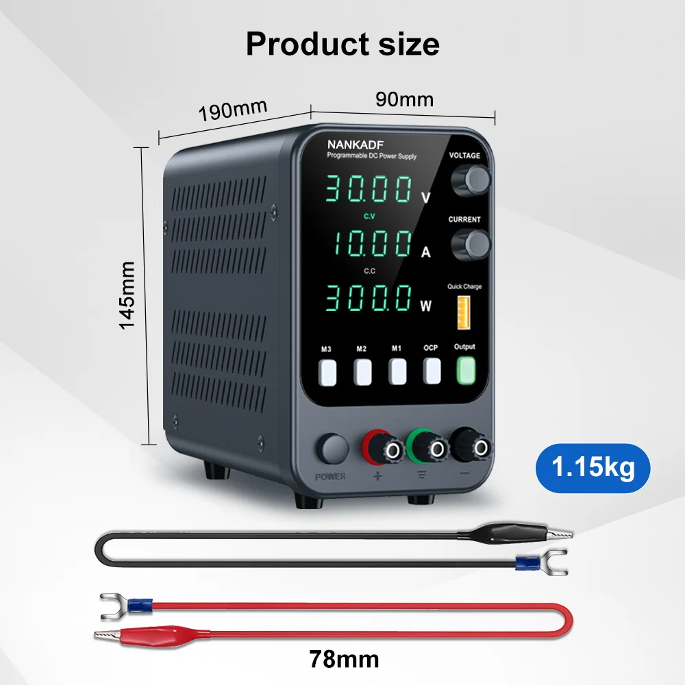 DC Labor-Stromversorgung 30V 60V 120V 160V Einstellbarer Spannungsregler Tisch-Schaltnetzteil 5A 10A 3A 2A für Anodisierung – Detail 13
