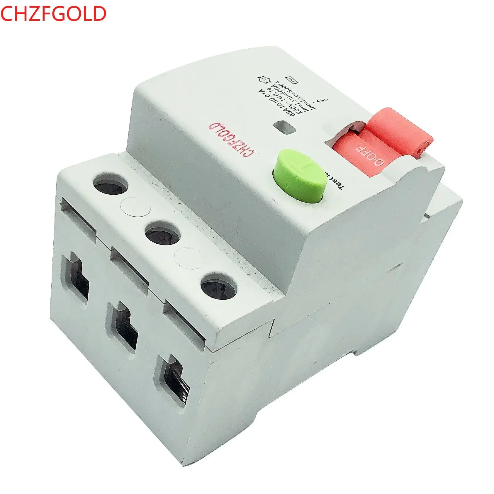 B A ACType RCCB Fehlerstromschutzschalter DC ELCB 3P 40Amp 30mA Typ B 10KA RCD für Solar-PV