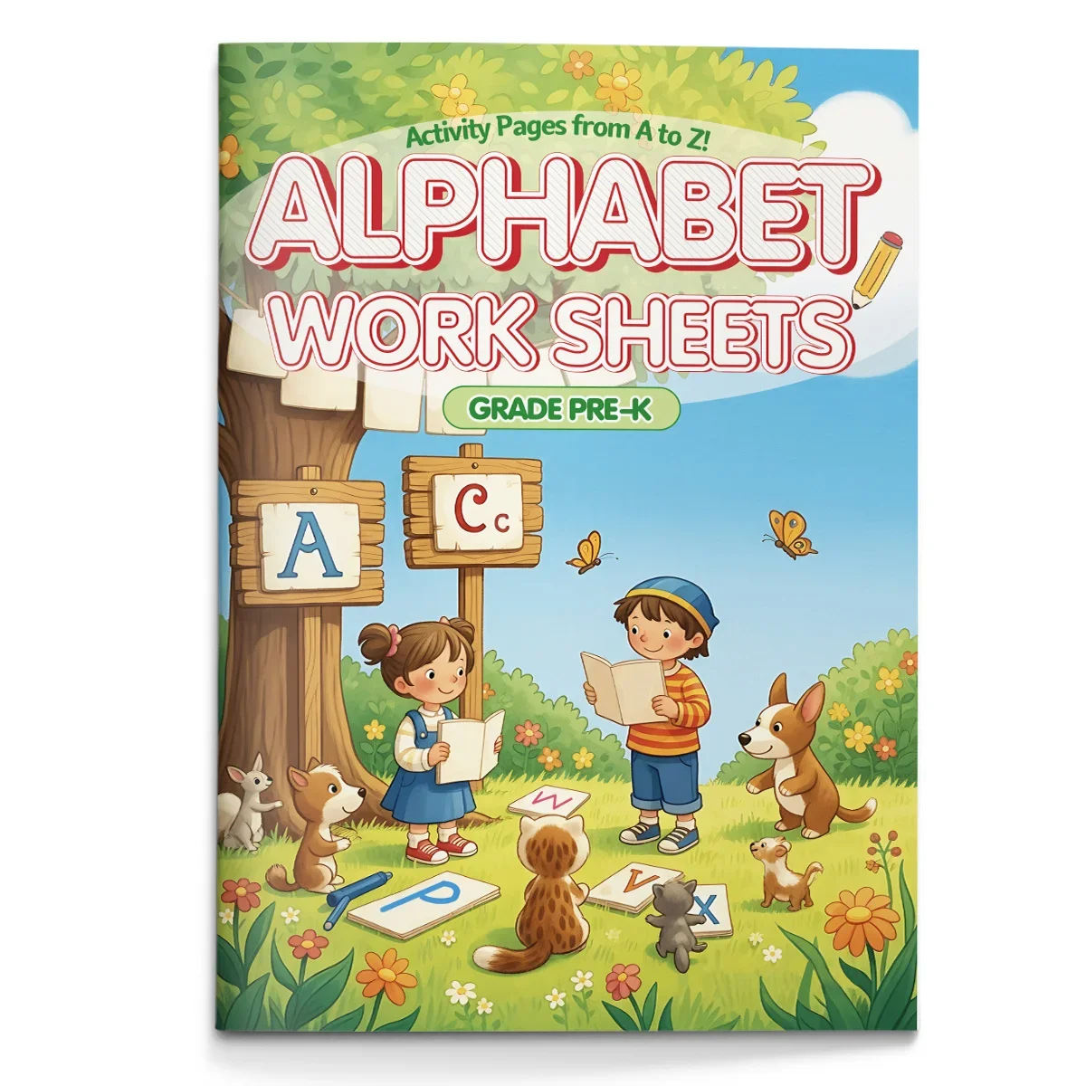 Alphabet Writing Practice Book with Tracing and Handwriting Exercises Build Pen Control and Confidence