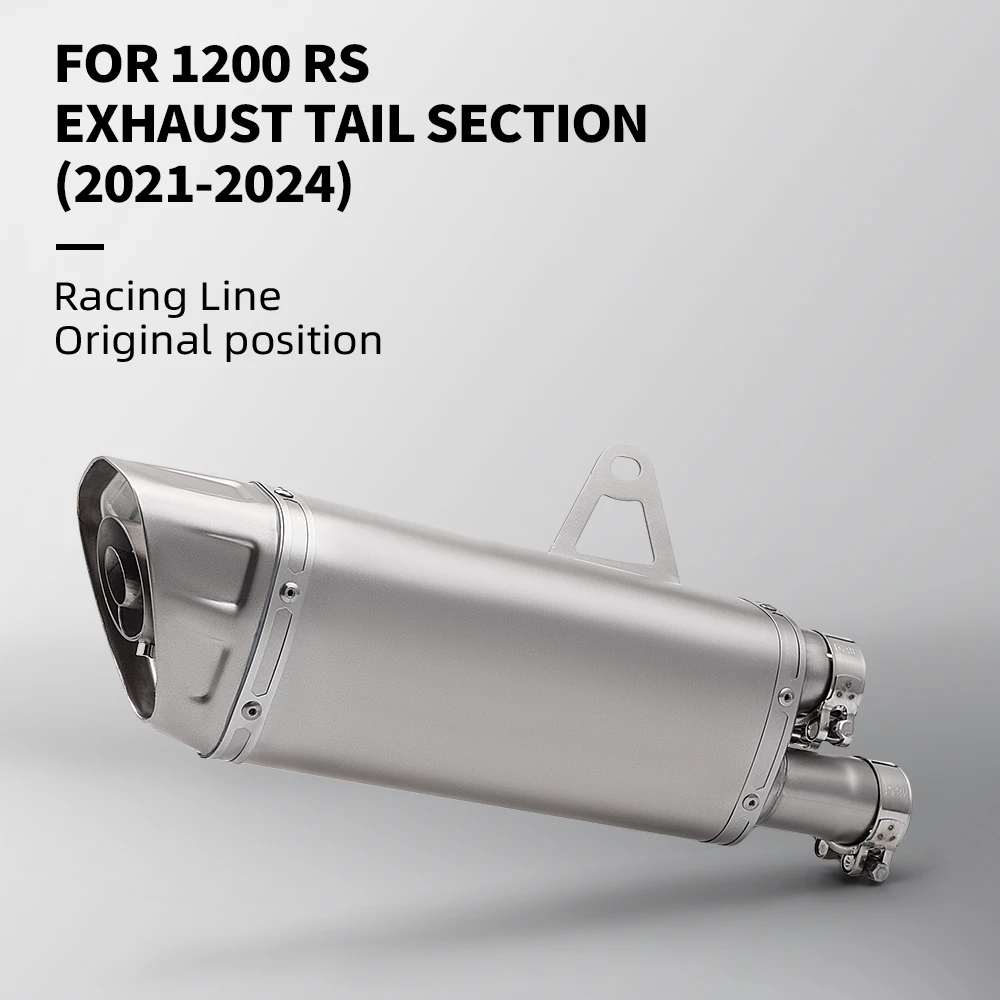 

Подходит для мотоциклов Big Frog 1200RR, 1200RS, 1200RR-RS, 1200, выхлопная труба из нержавеющей стали с двумя отверстиями (2021-2024)