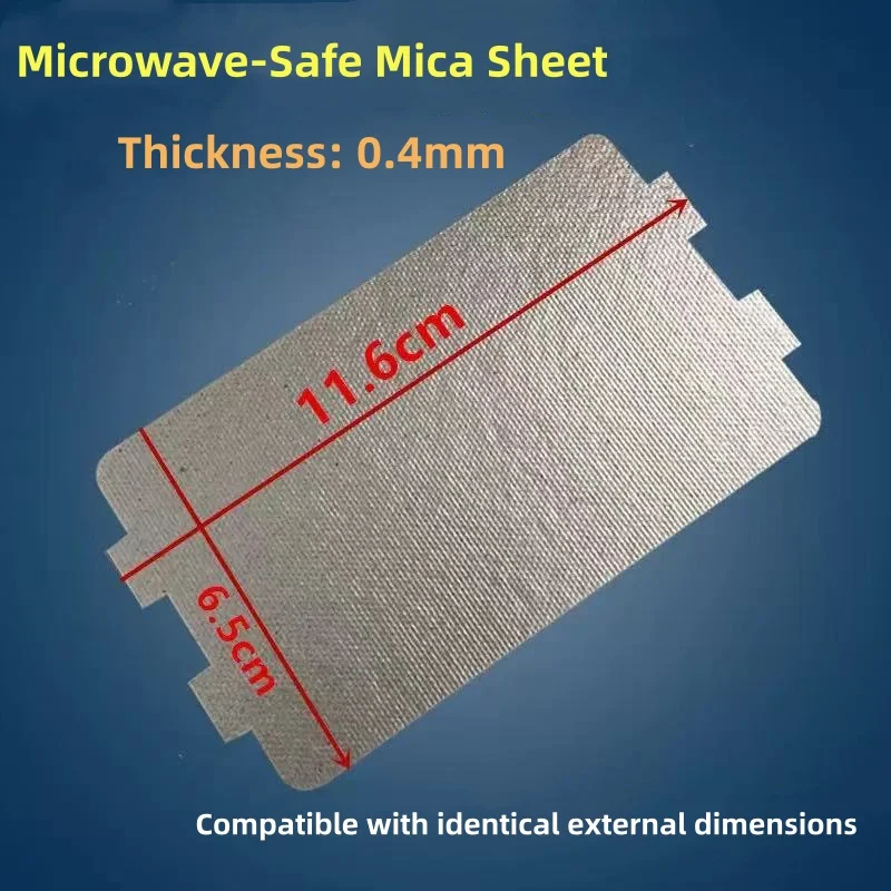 10PCS Mica Plate Sheet for Microwave Oven Replacement Repairing Accessory For Using In Home Appliances Electric Hair-Dryer