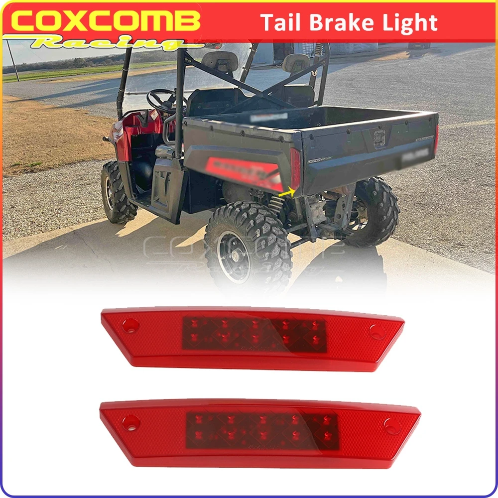 

Задние ходовые огни для Polaris Ranger 500 700 800 900 4x4 6x6 GEM EM1400 Замена заднего стоп-сигнала UTV Задний фонарь стоп-сигнала