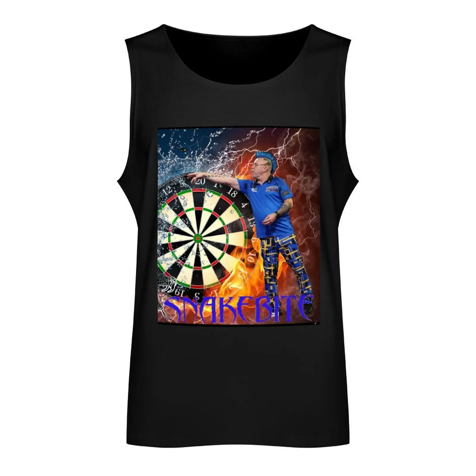 Peter Wright Snakebite Graphic Tank Top bodybuilding men men gym gym t-shirts