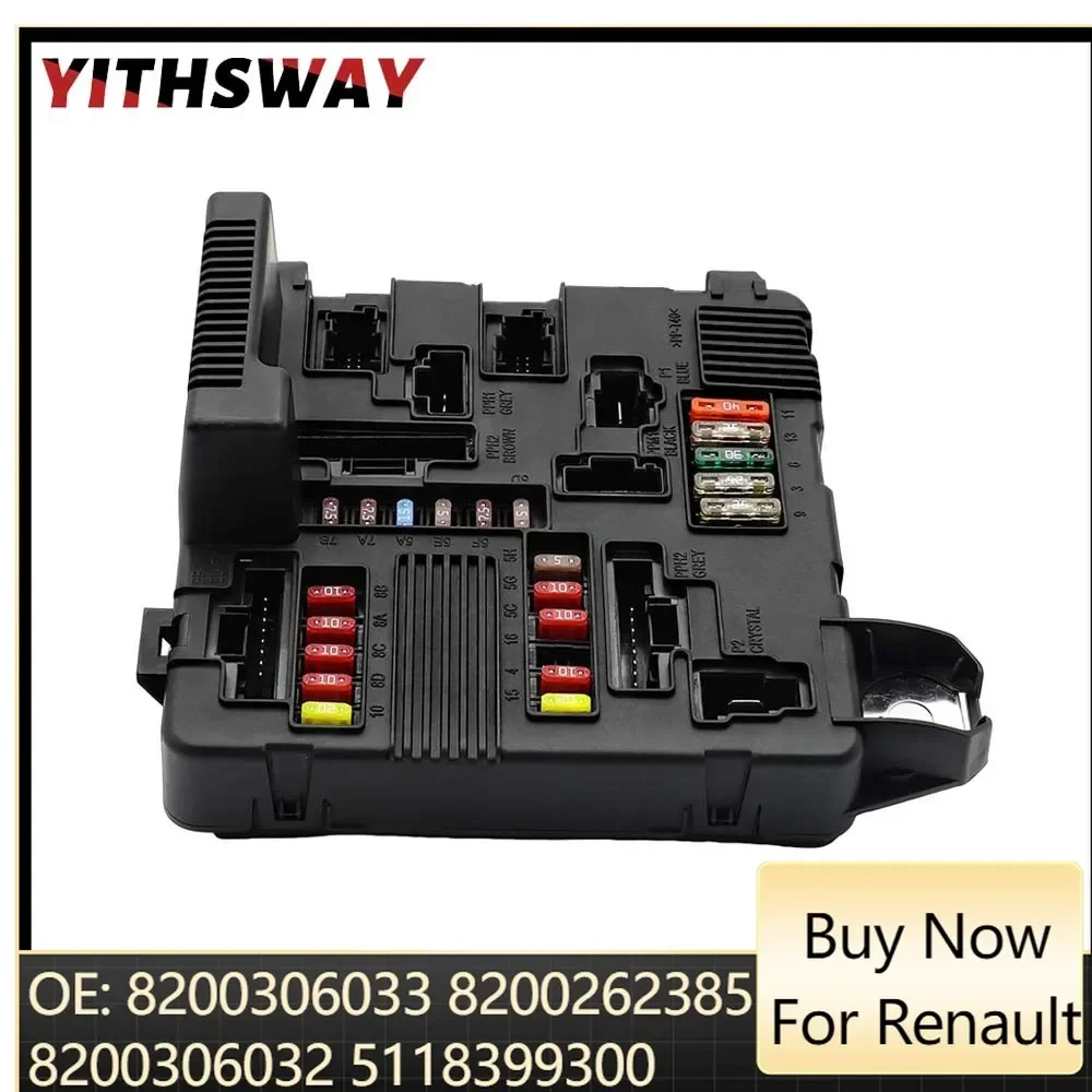 8200306033 Automatic Engine Fuse Box Module Control Assembly Relay for Renault Megane 2 Scenic 2002 2003 2004 2005 2006 82003060