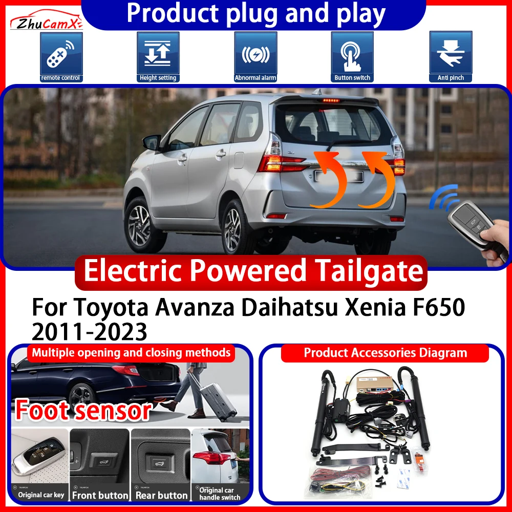 OEM Electric Powered Tailgate for Toyota Avanza Daihatsu Xenia F650 2011-2023 anti pinch Smart Intelligent Trunk Control Gate