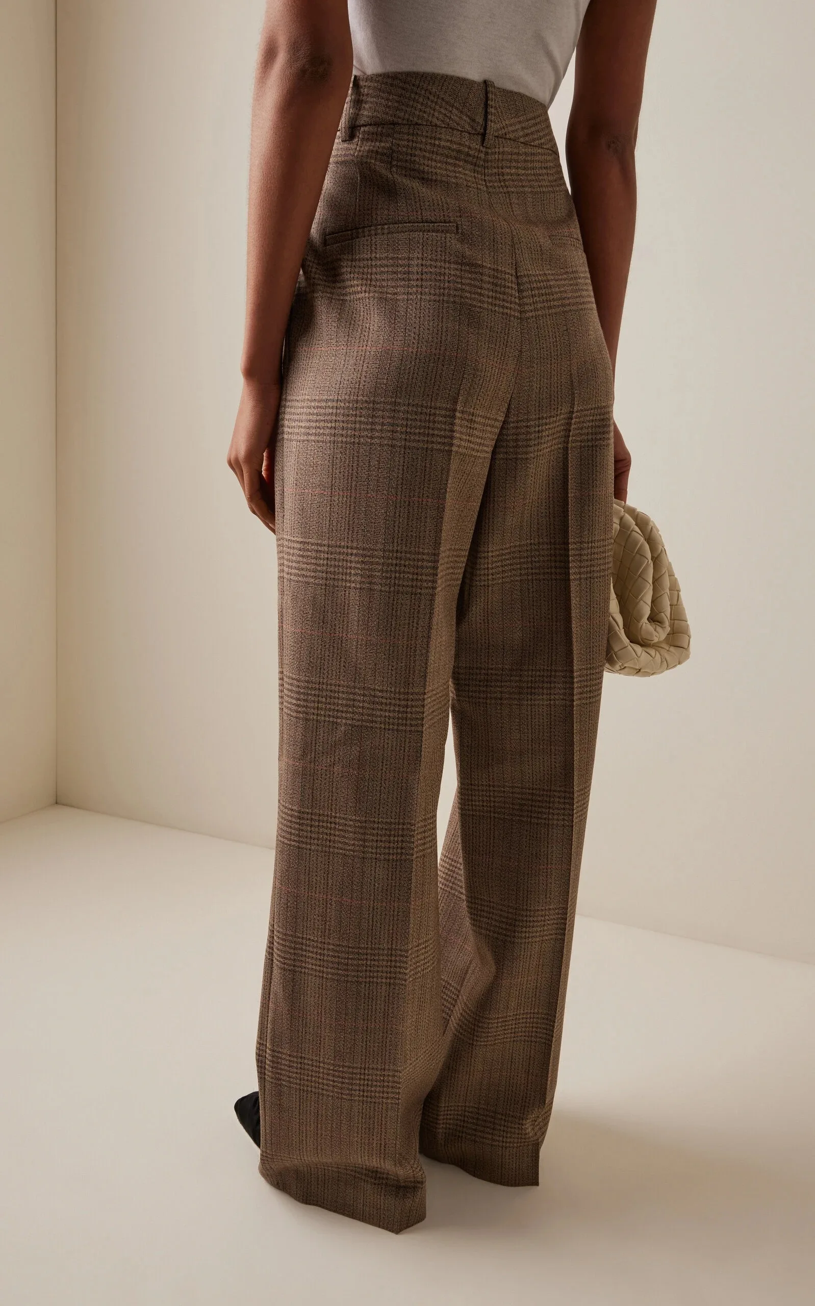 Maßgeschneiderte Damenanzüge, zweireihig, Kerbe, Revers, Gitterstreifen, Business-Casual-Damen-Blazer, hochwertige 2-teilige Sets, individuell gestaltet