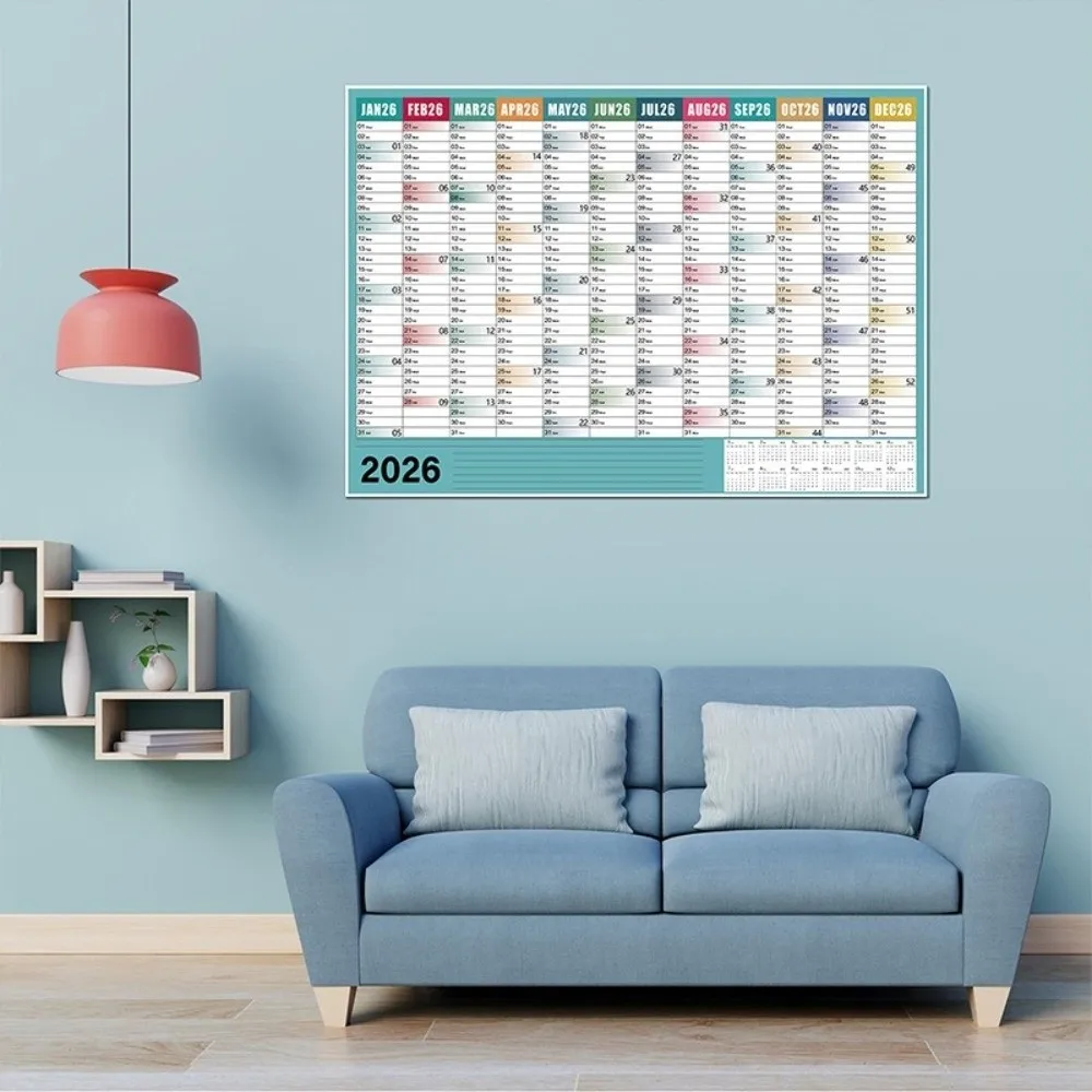 

2026 Wall Hanging Calendar Annual Planner Agenda Organizer Calendar Planner Sheet To Do List Schedule Memo Pad