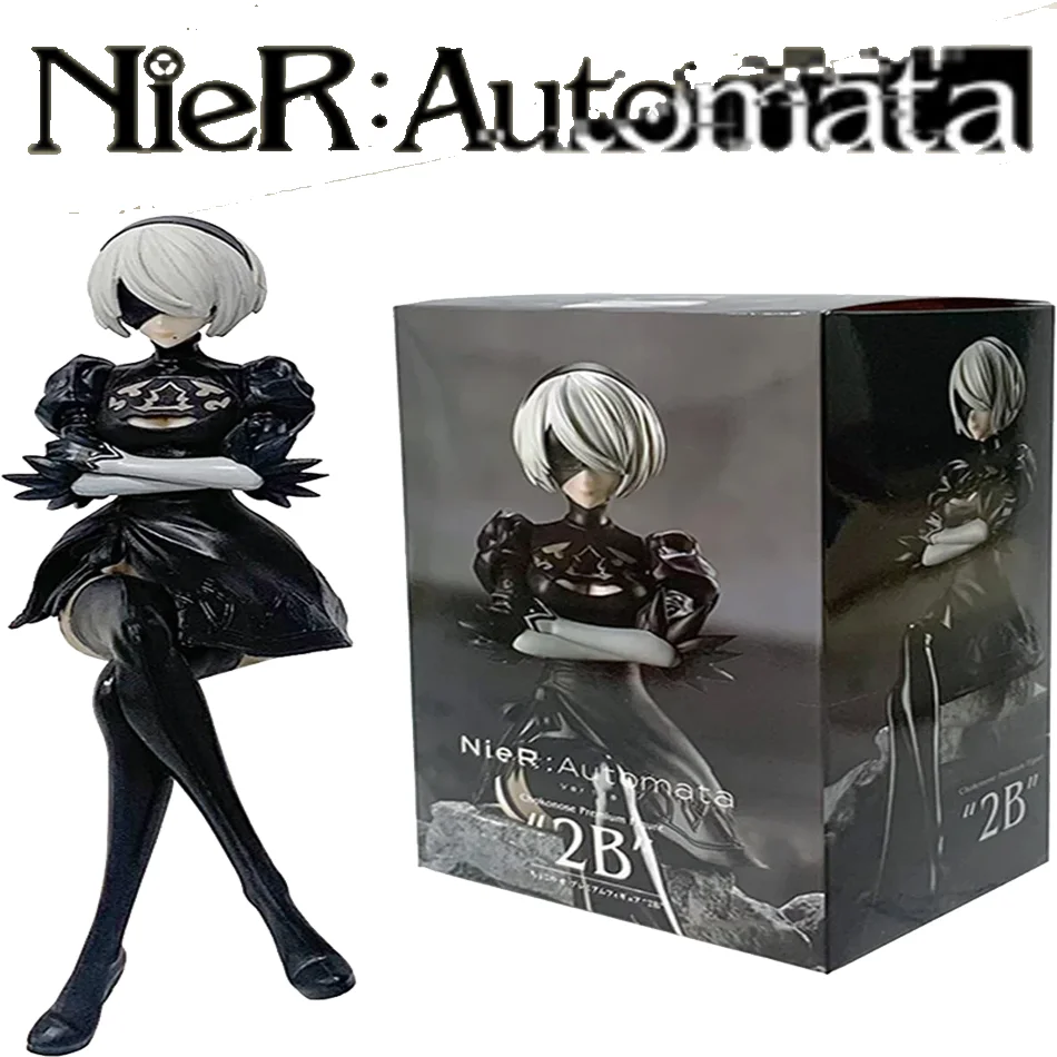 15CM NieR:Automata Yorha No. 2 PVC Anime Action Figures Model Collection Ornament Anime Cartoon Model Toy Gift