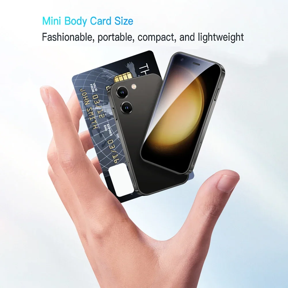 SOYES XS20 Pro 3.0" Small Phone 2GB RAM 16GB ROM Android8.1 Dual SIM Standby With Play Store BT Wifi GPS 3G Cell Phone