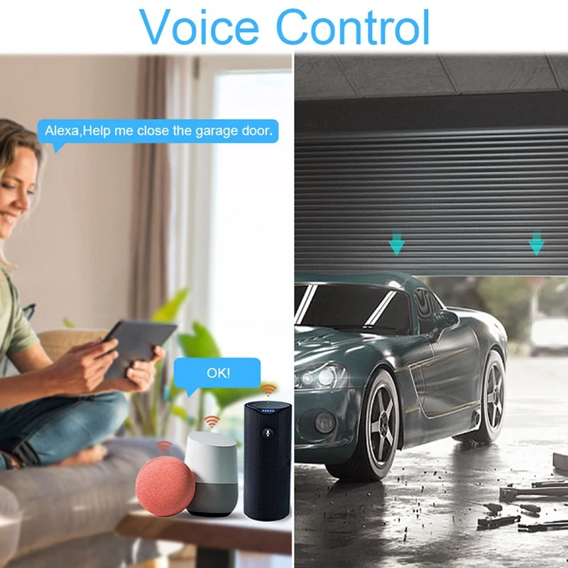 Tuya Smart Switch Wifi DIY Timer+Remote AC/DC 7-32V 4CH RF Smartlife Home Automation Module For Alexa Google Home Spare Parts