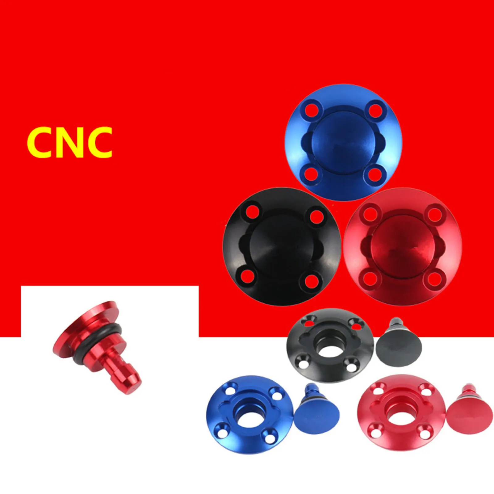오일 탱크 플러그 도트 캡, RC 비행기 모델 액세서리, CNC 알루미늄 합금 라운드 연료 필러 파이프, 튜브 스토퍼 도트 라인 플러그, 1PC