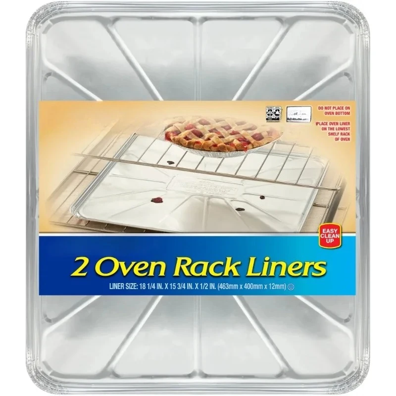 

Hot Sale.Upgraded version. Oven Liner Tray, 18.25 x 15.75 inch, 2 Count.Free shipping