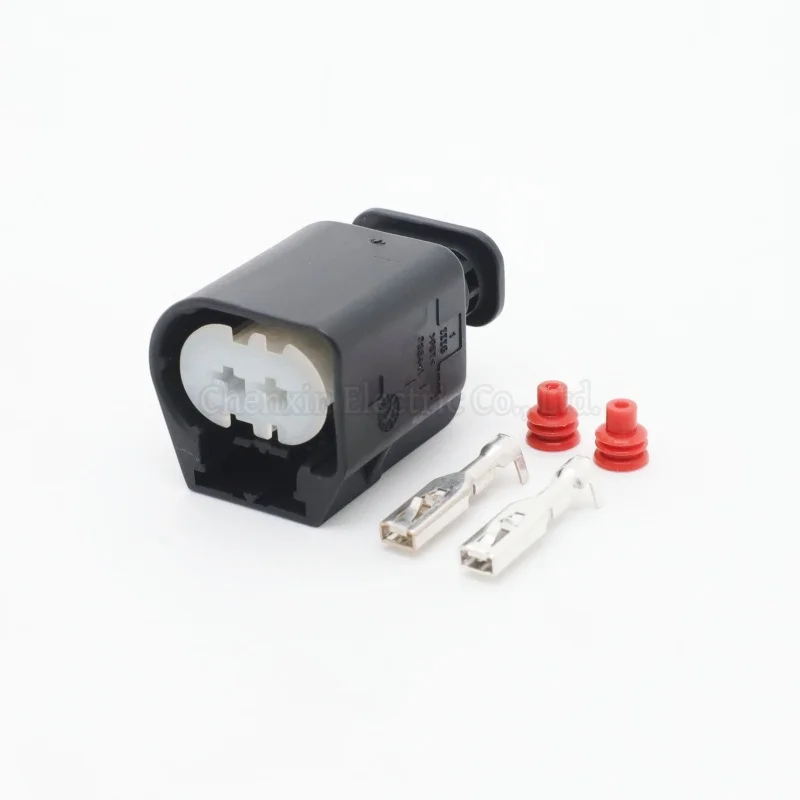 2 Pin Automobile Waterproof Housing Wire Cable Connector Horn Plug Air Pump Plug 09444021 09444024 736441 03A736434