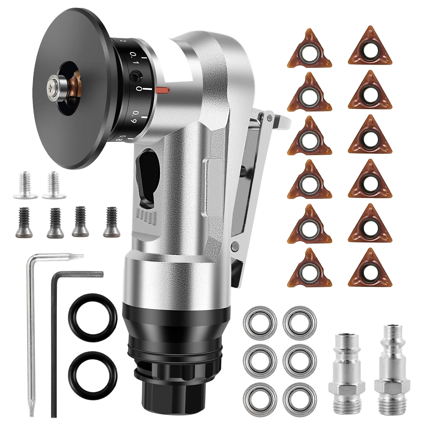 

45 ° Мини-пневматическая машина для снятия фаски, 30000 об/мин, портативная дуговая воздушная машина для снятия фаски, машина для обрезки металла с воздухом 1/4 дюйма