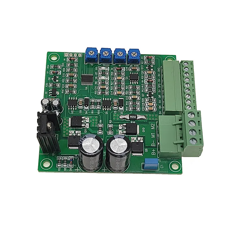 Permanent Magnet Brushed DC Motor 24V 48V 150W 200W Brushed DC Motor Driver