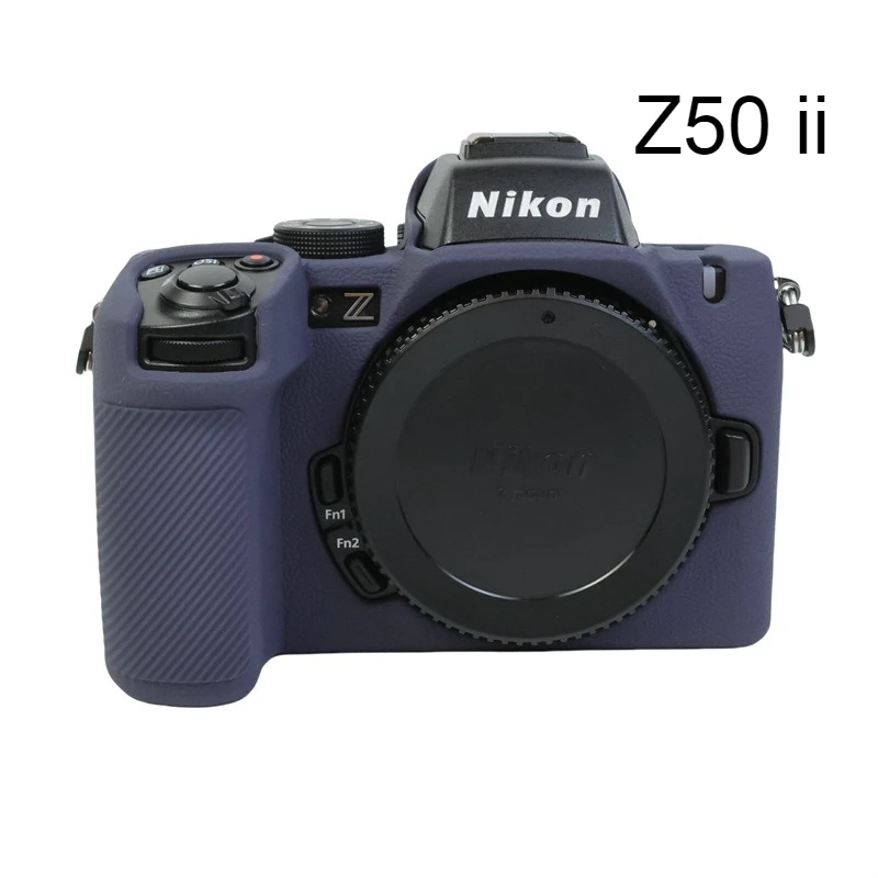 For Nikon Z50II Camera Protective Cases Soft Silicone Dustproof Cover Anti-fall Anti-slip Camera Case Bags