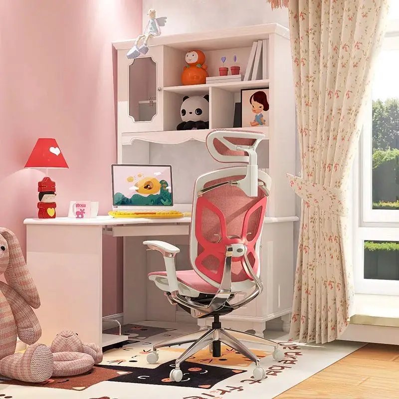 Light Luxury Meditation Gaming Chair Designer Recliner Headrest Mesh Gaming Chair Rotating Solid Color Silla Gamer Furniture