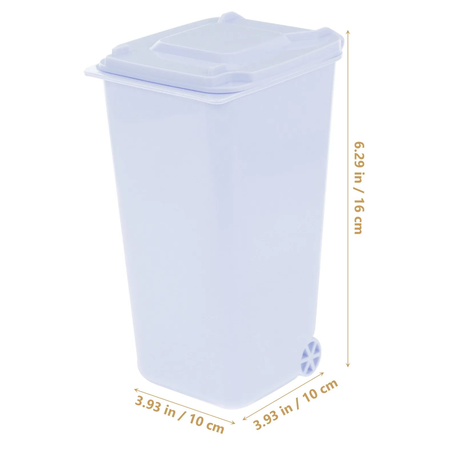Multi-Function Desktop Trash Can Mini Storage Bin Organizer for Desk Kitchen Bedroom Study Room Pen Holder Small Waste Container