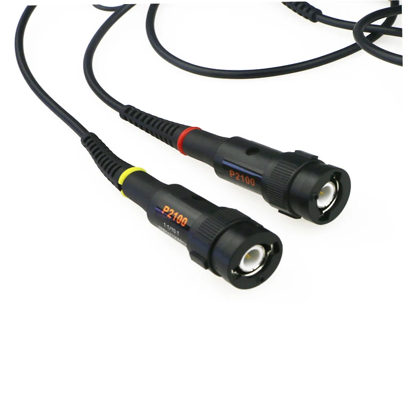 Supply oscilloscope probe P2060 black European standard 1:1/10:1 Rek 60MHz 100MHz  oscilloscope probe P2100 P2200 P2350