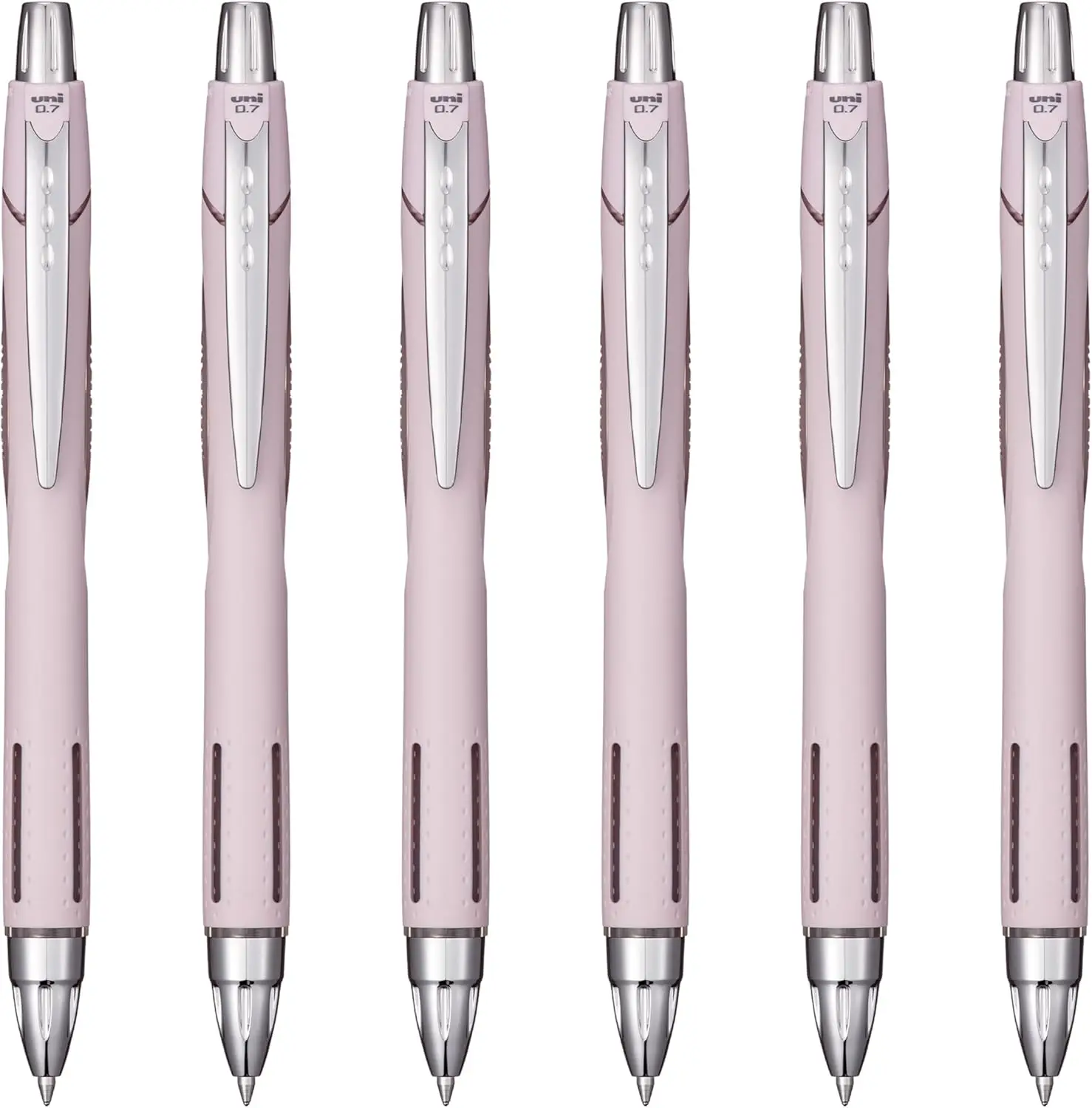 

Smooth Writing 0.7mm Fine Point Ballpoint Pens, Lavender Barrel with Black Ink, Pack of 6