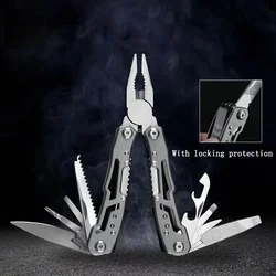 Portable Fold Outdoor Hunting Survival Rescue Tactical Multipurpose Repair Tool Folding Multi-tool Pocket Knife Pliers Mini