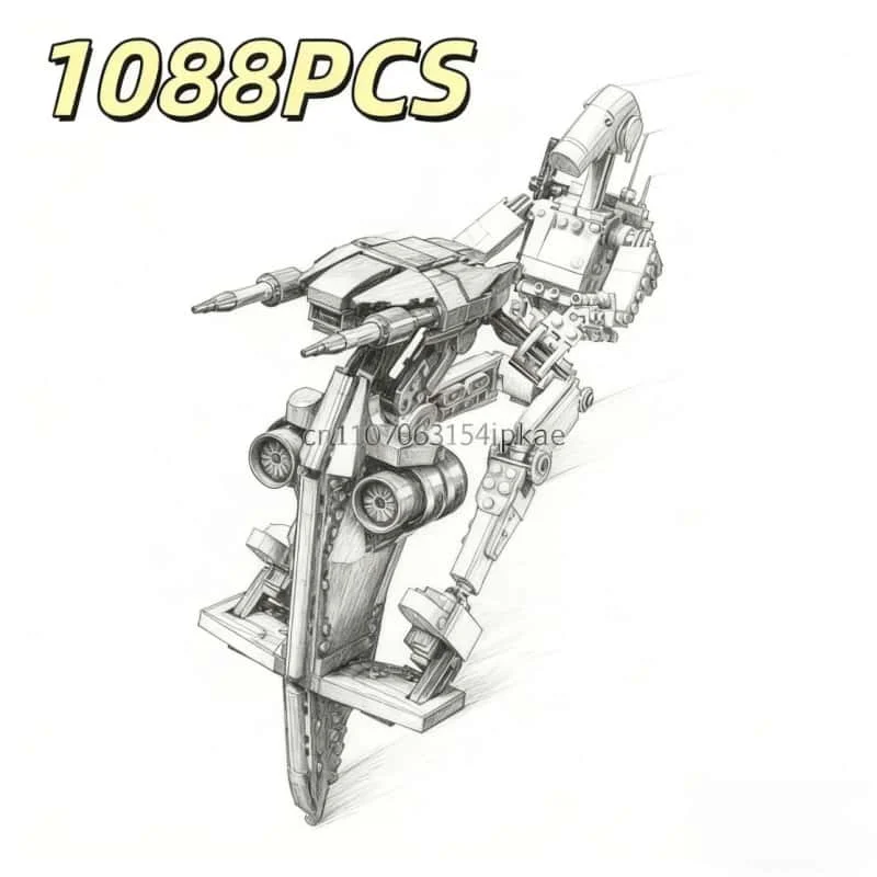 

Новый боевой робот, инопланетянин, модель строительных блоков, сборка 수Exelgoed Creatieve Kerst verjaardagscadeaus