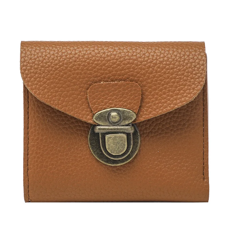 New High-Quality Short Wallet Card Holder Exquisite Coin Purse