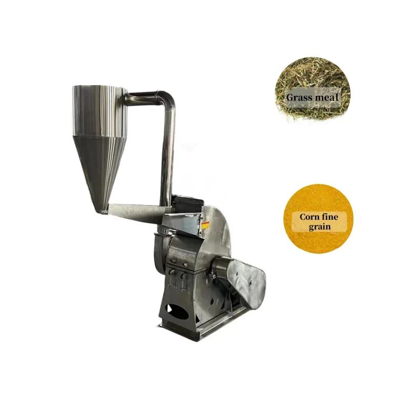 

Multifunctional 304 Stainless Steel Hammer Mill Electric Food Processor with Core Motor for Grinding Grains Factory Price