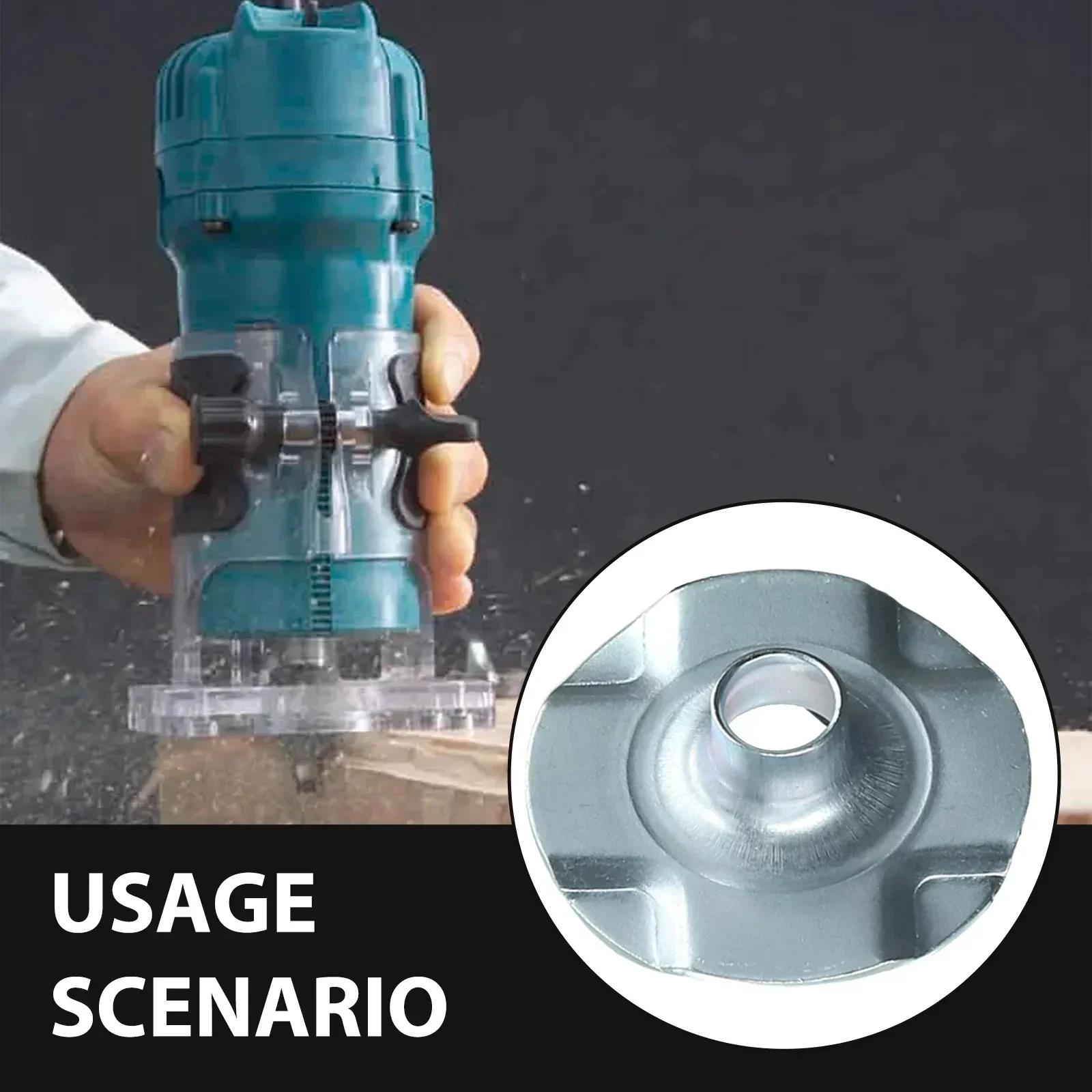 Trimmer Router Template Guide Bush 3703 3709 Trimming Machine Guide Bush Multifunctional Template Hot Sale Practical