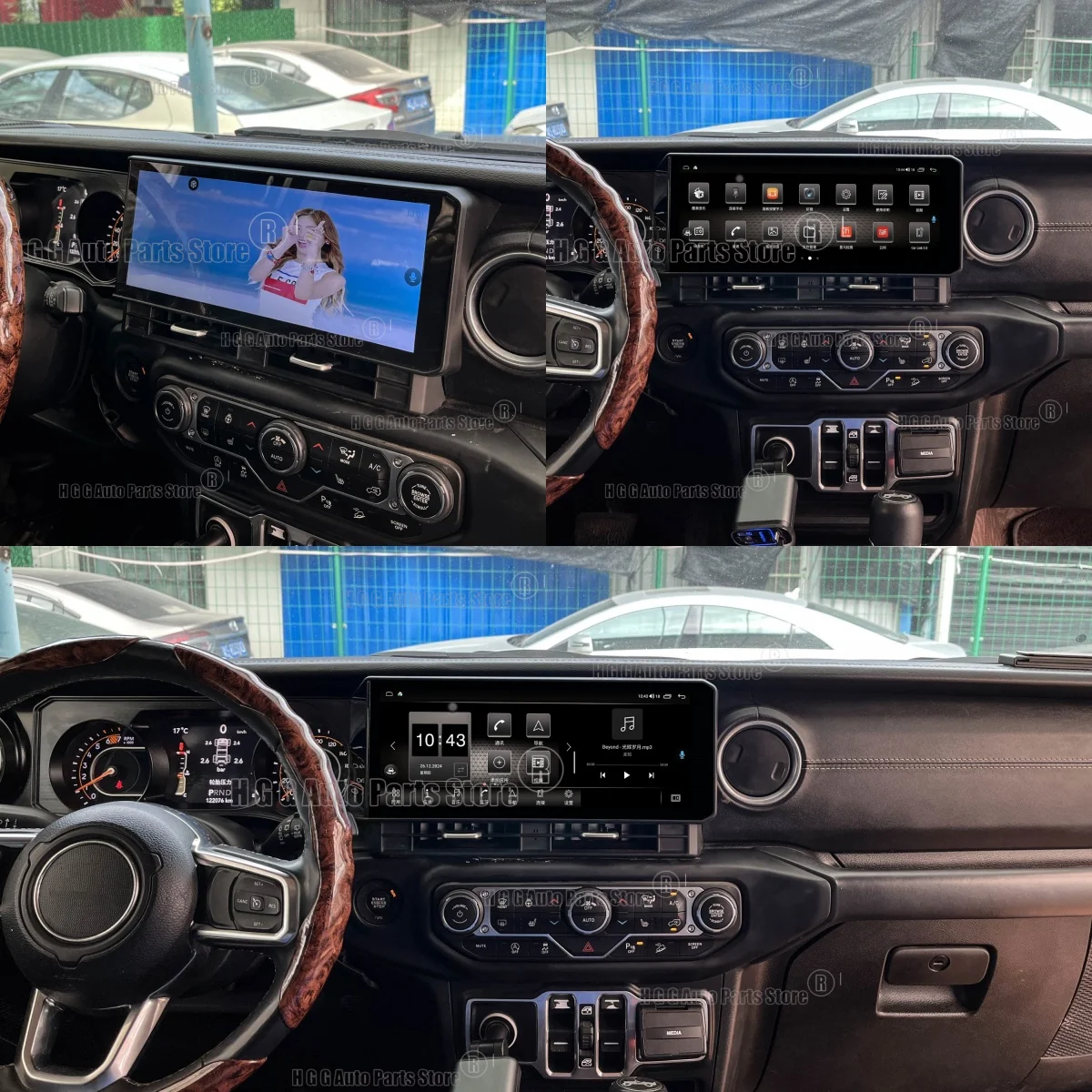 

jo 12.3inch Screen Android 14.0 For Jeep Wrangler JL 2018-2022 Car Multimedia Radio GPS Navigation Player Autoradio Carplay Head