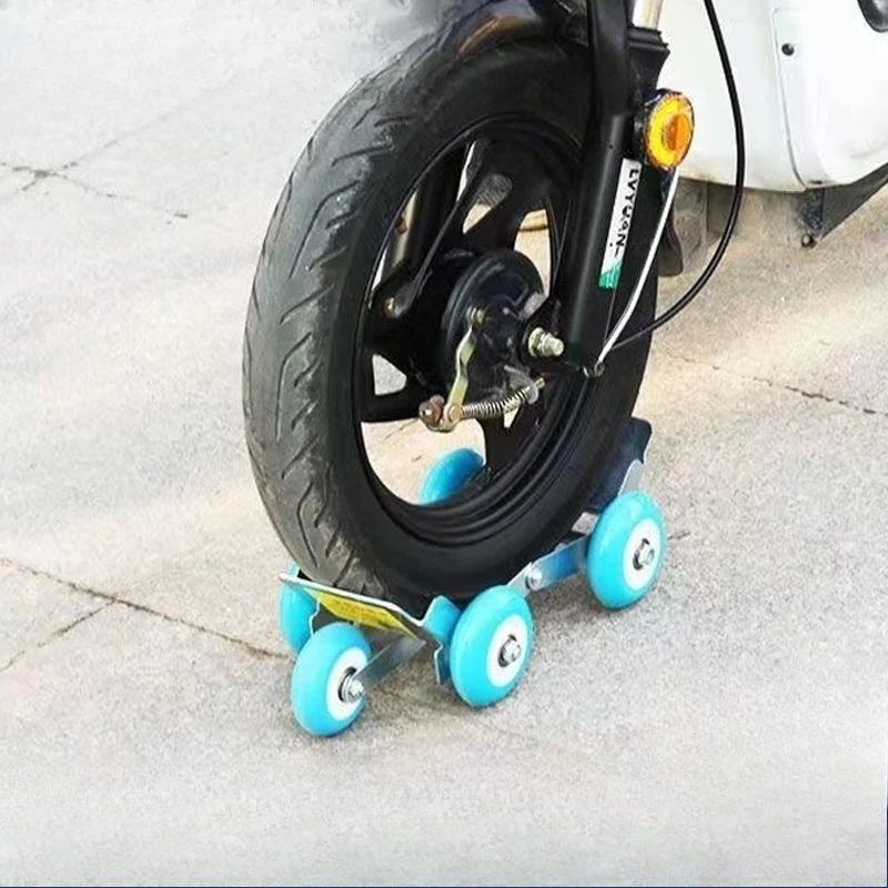 

Electric motorcycle tire burst self-rescue tire booster