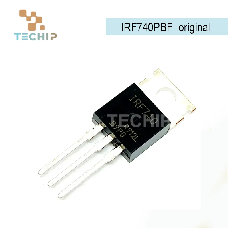 (10PCS) 100% NEW IRF740 TO220 740 IRF740PBF TO-220 new and original IC Chipset