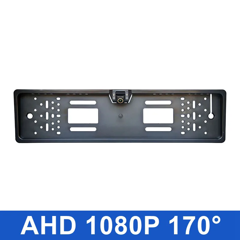 

DIYKIT AHD 1920x1080 Резервная автомобильная камера заднего вида IP68 Водонепроницаемая рамка ночного видения Starlight Европейская рамка номерного знака автомобиля