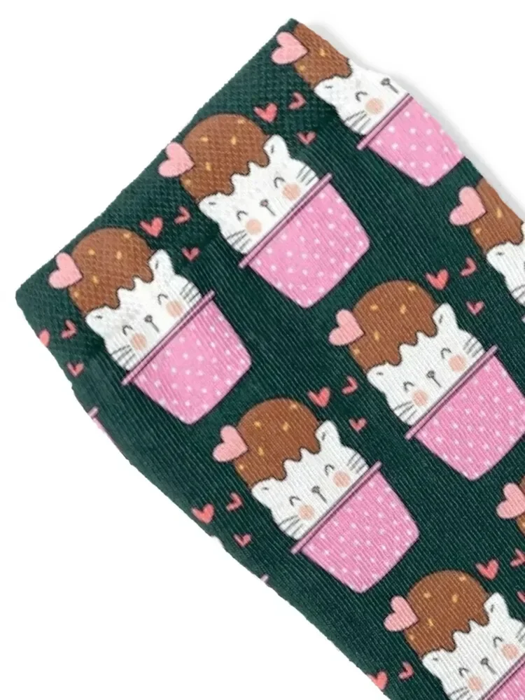 moriah cake (2) Socks hip hop winter thermal bright garter happy Boy Socks Women's