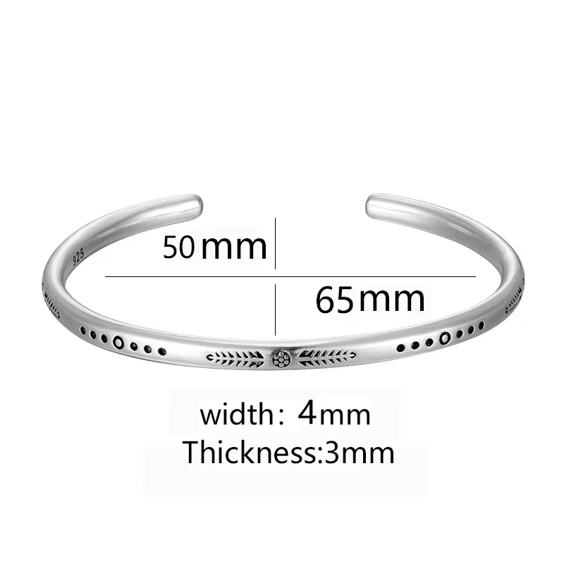 Trendy Gift Handmade Braided Rope 925 Tibetan Silver C-Bracelet 3set Femme Men Beach Surfer Minimalist Temperament Jewelry Gifts