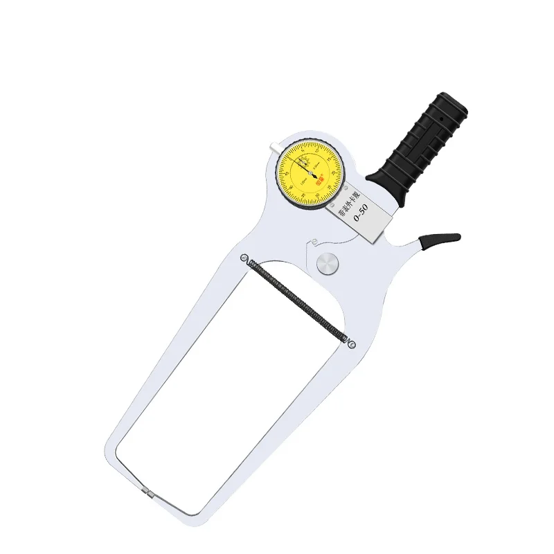 0-20mm High-precision Extended Claw Tube Wall Thickness Gauge, Caliper Strap, External Caliper Gauge