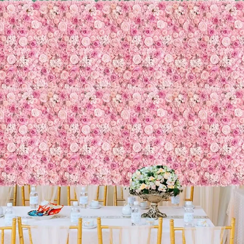 

Artificial flower walls, wedding backdrop decorations, rose walls, wedding flowers, artificial photography studio images