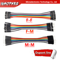 Dupont line 40pcs 10cm male to male / male to female / female to female / jumper wire Dupont cable Dupont line