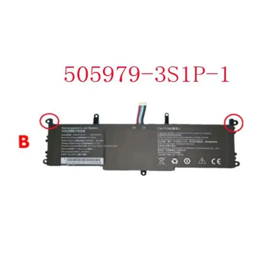 New Battery 7.6V CWI528 CWI529 505979-3S1P-1 5059B4-2S 5059B4-2S1P 5059B4-2S-1 Battery For Chuwi CoreBook X Pro 14 13.3