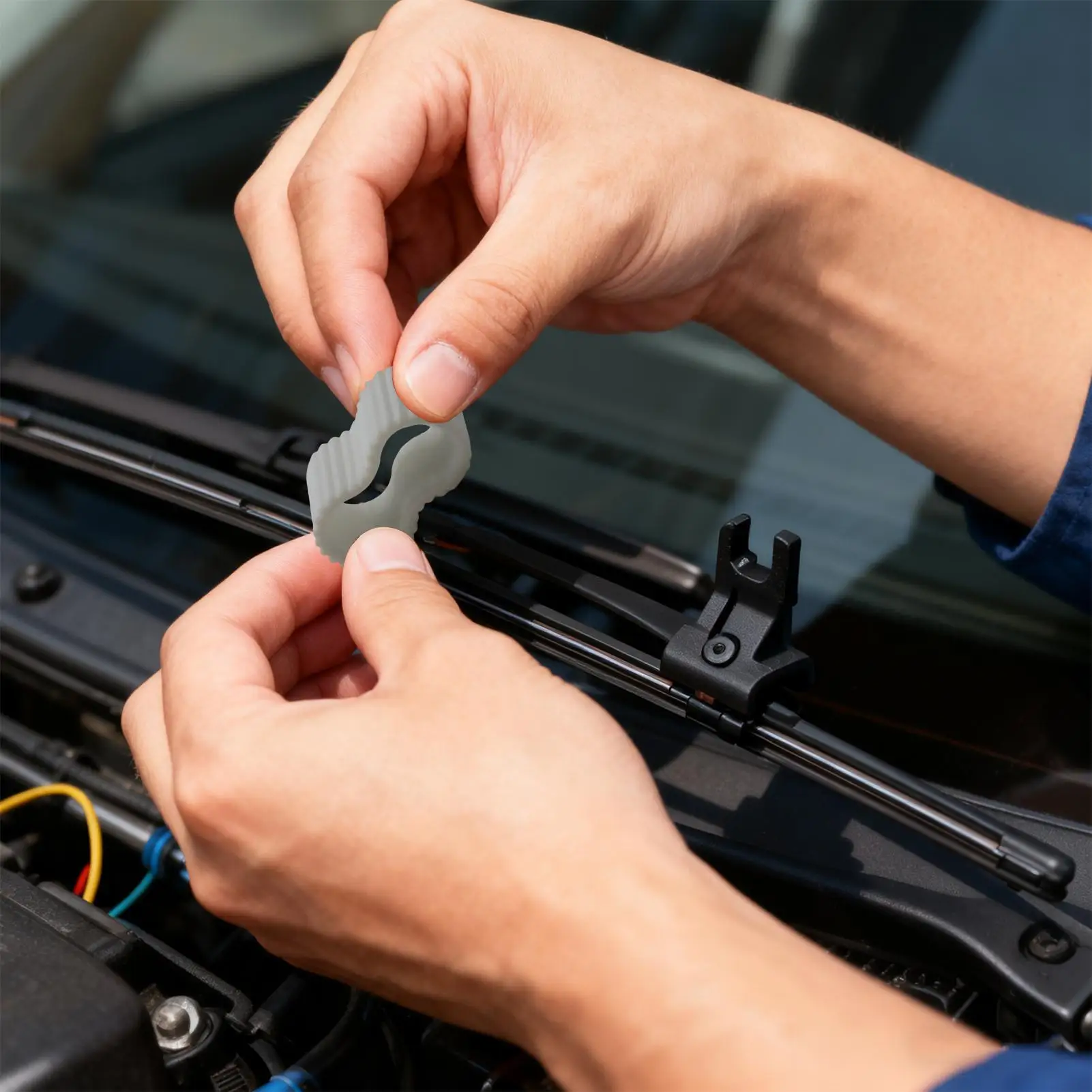 

Автомобильные антифризные стойки для стеклоочистителей, 4 шт., набор кронштейнов стеклоочистителей с 3D-печатью для прицепа, автофургона, грузовика, автомобильного седана