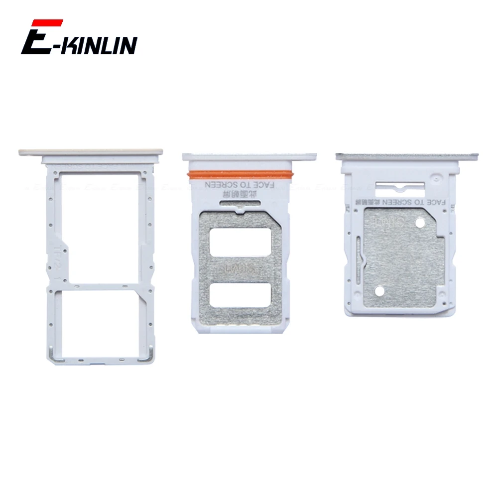 Sim Card Tray Socket Slot Reader Adapter For XiaoMi Redmi Note 13R 14 Pro Plus Micro SD Connector Container Repair Parts