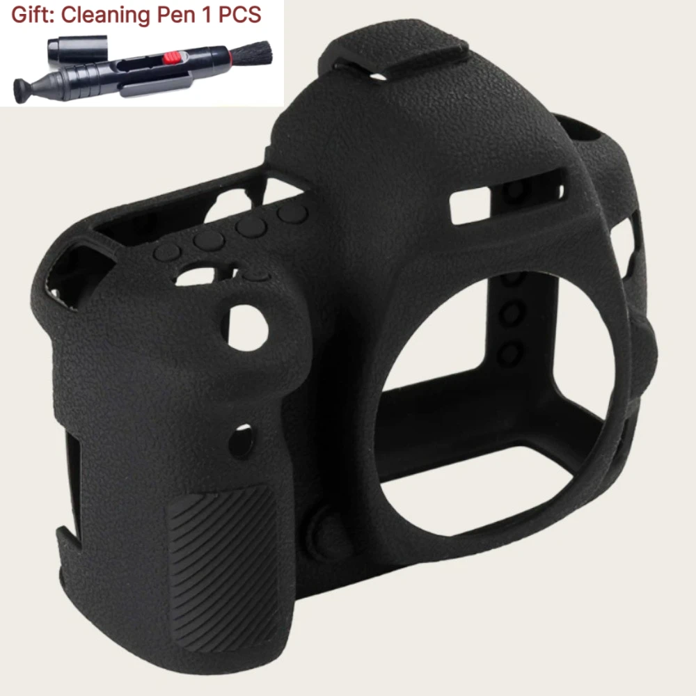 For Canon 5D4/ 5DIV Camera Silicone Rubber Protector Skin Protective Case Camera Case bag +1PCS Free Cleaning Pen