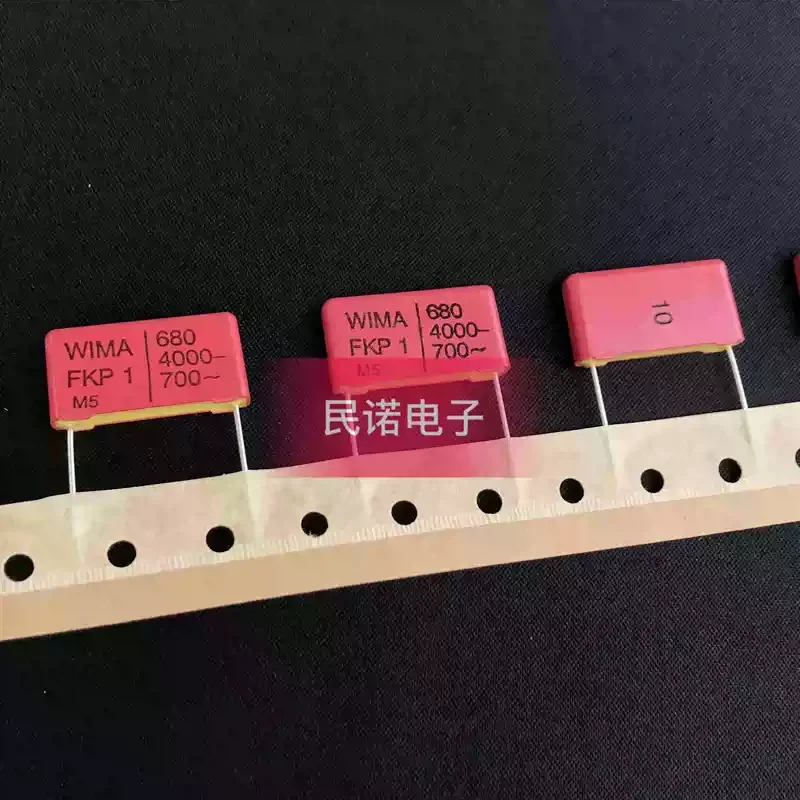 3-10pcs brand new German Weima capacitor WIMA FKP1 4000V 0.00068UF 681 680PF pin spacing 22.5