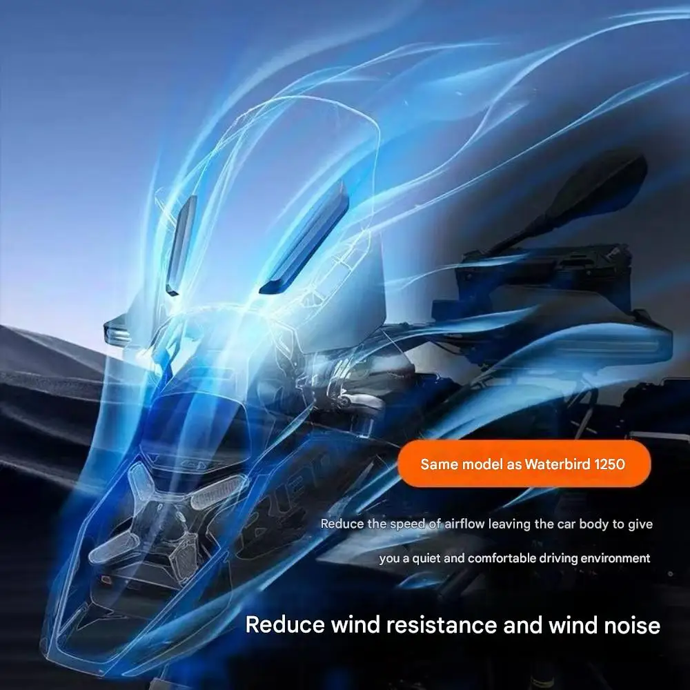 【Perfect fit】For SYM ADX300 modified front windshield pressure strip guide strip adv rally motorcycle accessories windshield