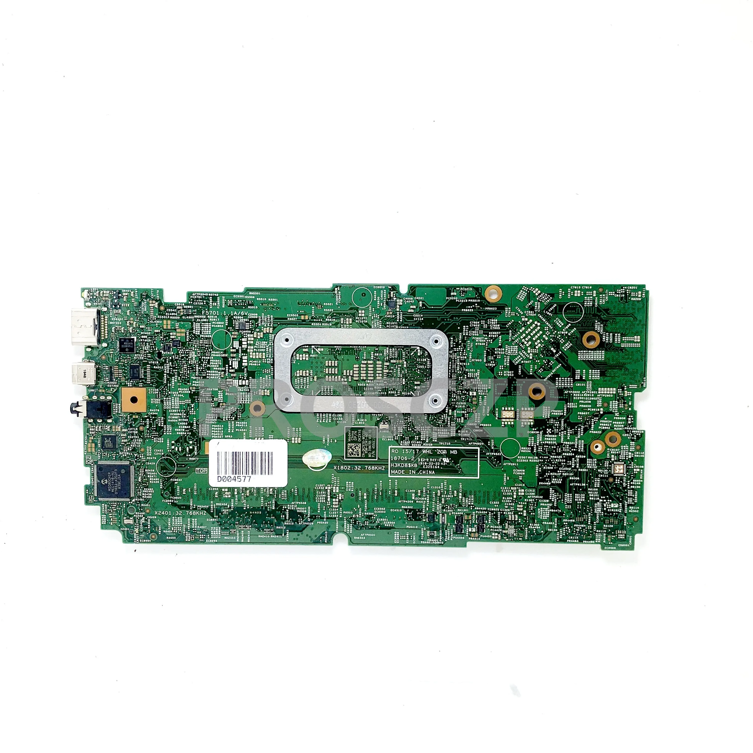 CN-0K2X16 0K2X16 K2X16 W/ SREJQ I5-8265U CPU High Quality NEW Mainboard For Dell 7586 Laptop Motherboard 18706-2 100% Tested OK