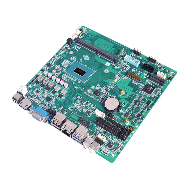 Cheap Price Mini itx motherboard With CPU Alder lake 12th gen N100/N305/n300 1*HDMI 1*VGA/1*DP LVDS RS232 Industrial Motherboard